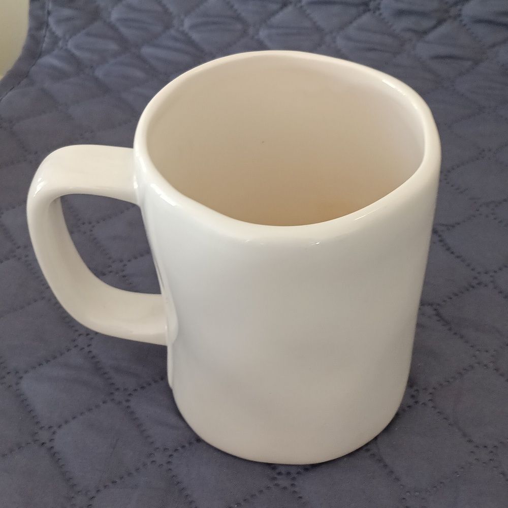 Rae Dunn White 'Laugh' Mug - Picture 2 of 4